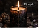 Imagen de ejemplo de Vela Luna Nueva